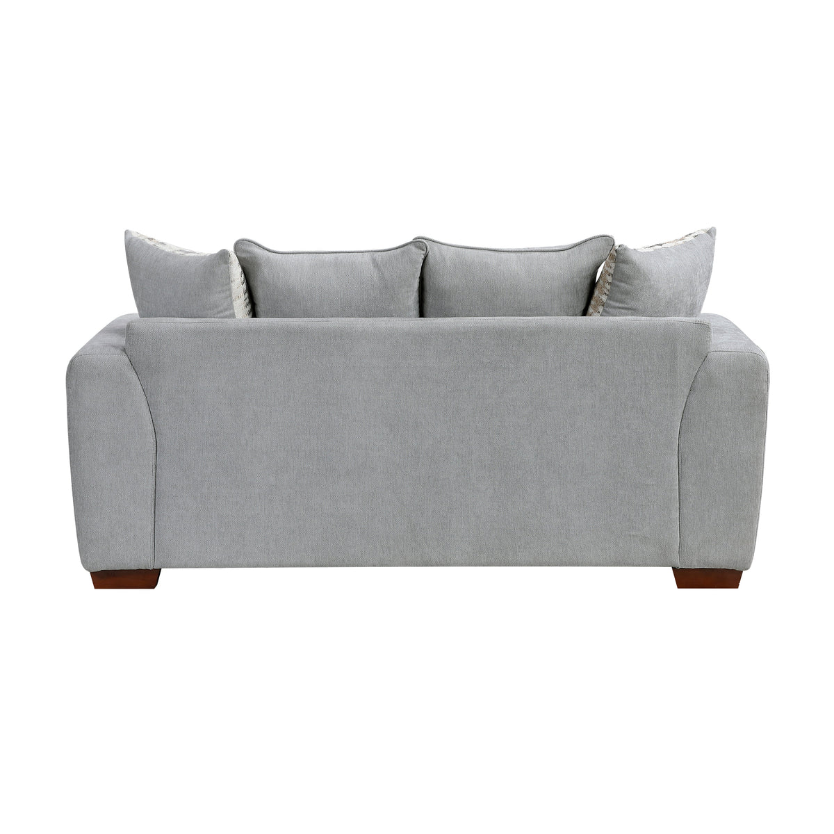 Silverthorne Gray 2-Piece Living Room Set by Homelegance at Eve Furniture
