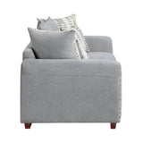 Silverthorne Gray Living Room Set by Homelegance at Eve Furniture