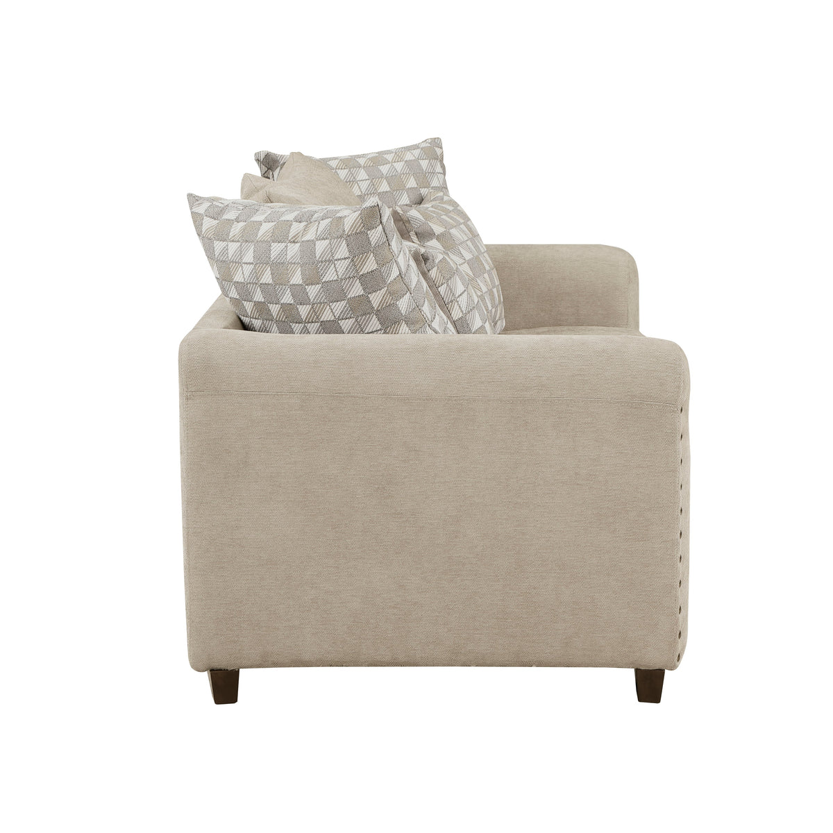 Silverthorne Light Brown 2-Piece Living Room Set by Homelegance at Eve Furniture