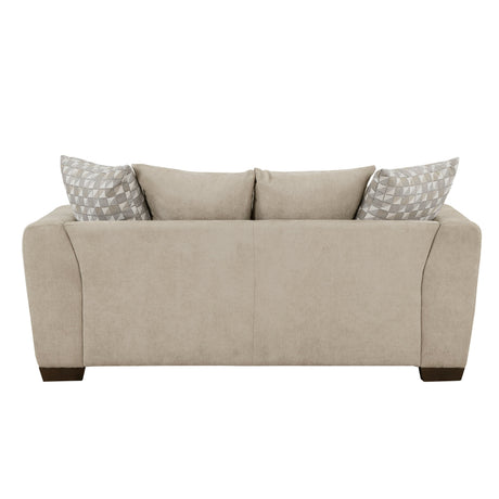 Silverthorne Light Brown 2-Piece Living Room Set by Homelegance at Eve Furniture