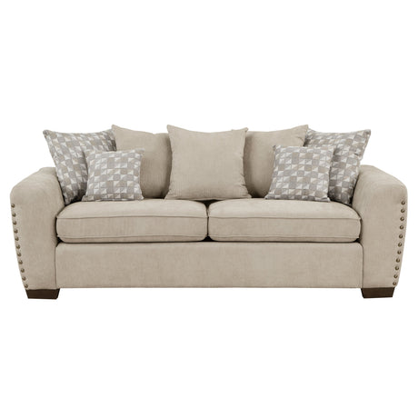 Silverthorne Light Brown Living Room Set by Homelegance at Eve Furniture