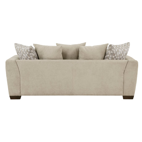 Silverthorne Light Brown Sofa by Homelegance at Eve Furniture