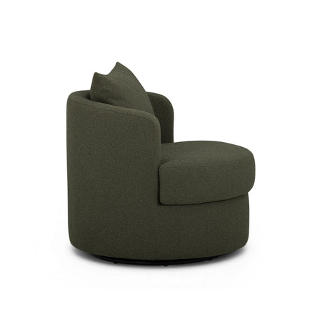 Silvi Performance Boucle Swivel Accent Chair by TOV Furniture at Eve Furniture