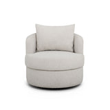 Silvi Performance Boucle Swivel Accent Chair by TOV Furniture at Eve Furniture