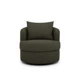 Silvi Performance Boucle Swivel Accent Chair by TOV Furniture at Eve Furniture