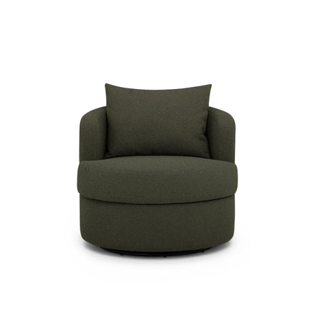 Silvi Performance Boucle Swivel Accent Chair by TOV Furniture at Eve Furniture