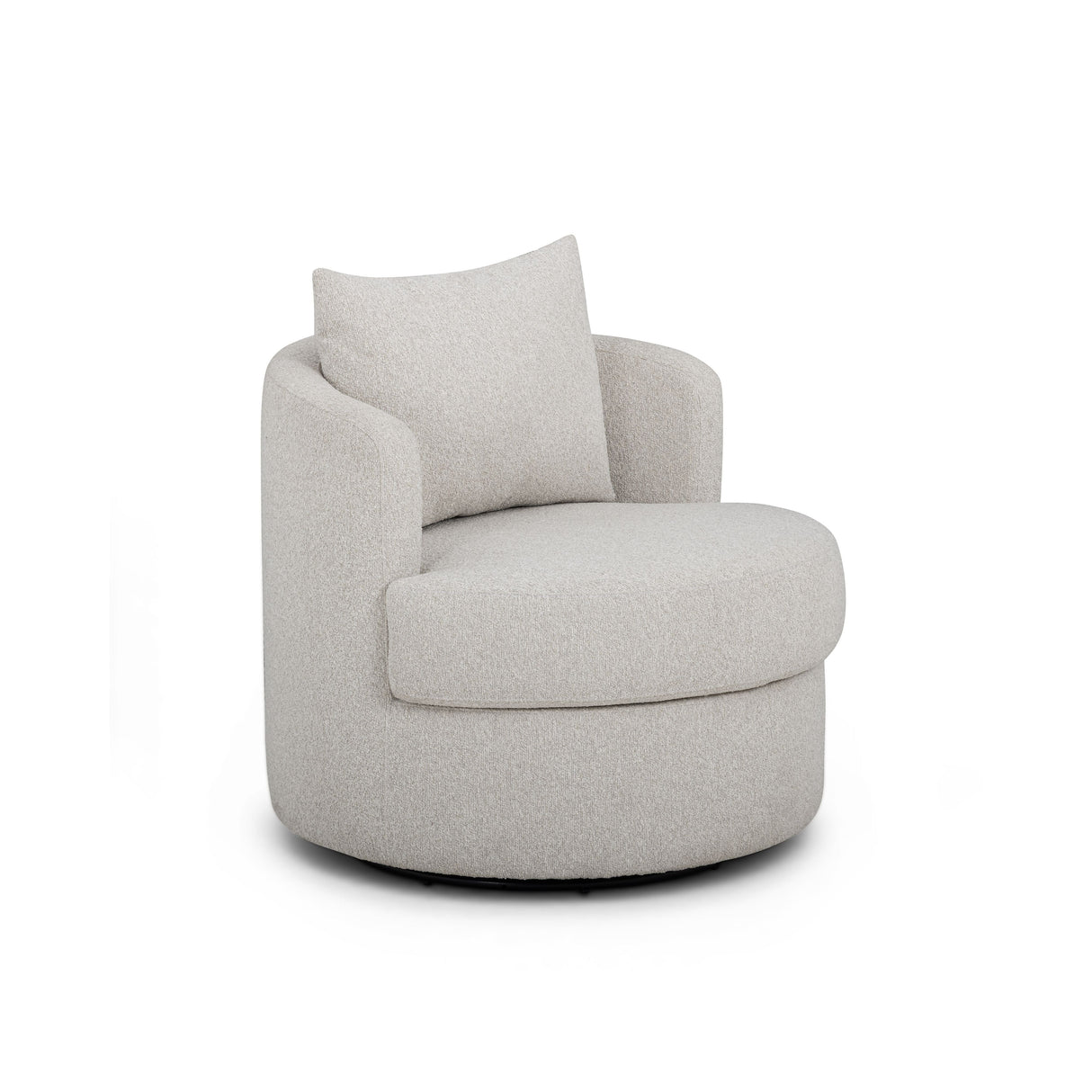 Silvi Performance Boucle Swivel Accent Chair by TOV Furniture at Eve Furniture