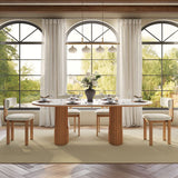 Silvo 79" Table Glossy White Dining Table by New Era Innovations at Eve Furniture