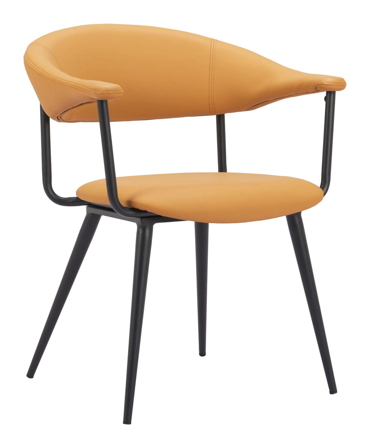 Sima Brown Dining Chair by Zuomod at Eve Furniture