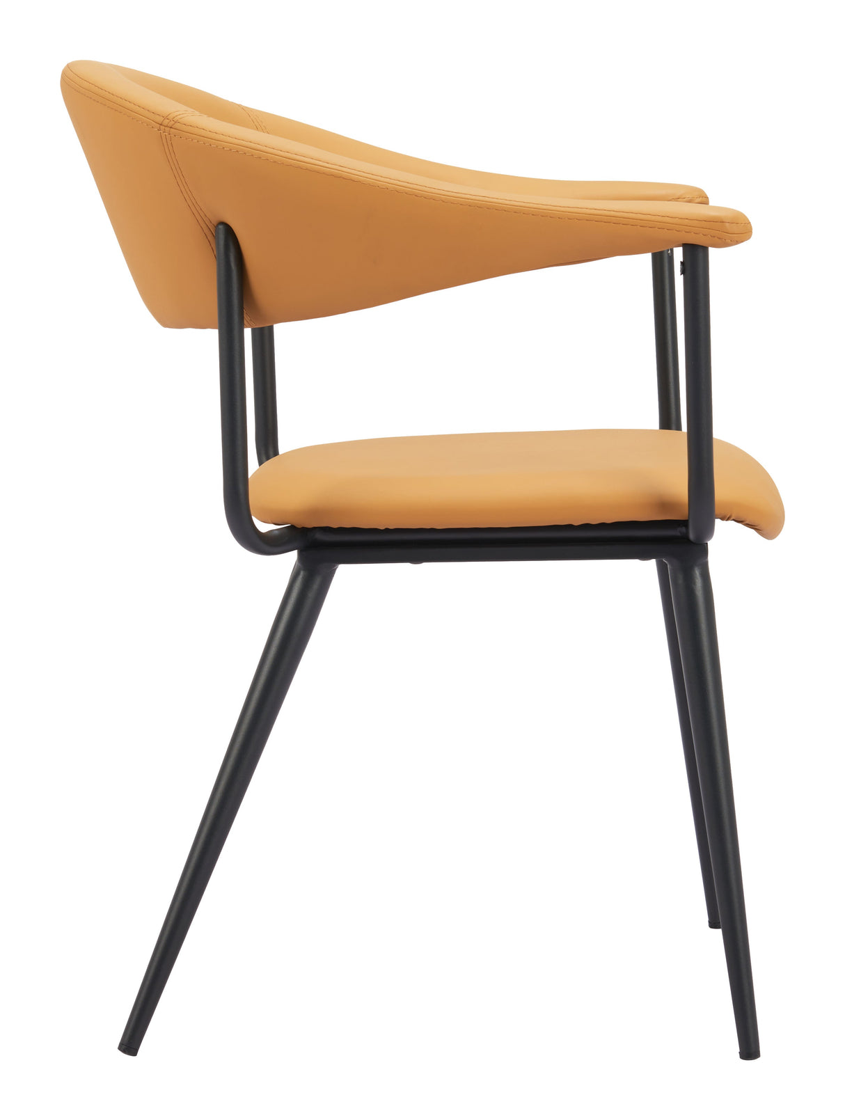 Sima Brown Dining Chair by Zuomod at Eve Furniture