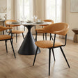 Sima Brown Dining Chair by Zuomod at Eve Furniture