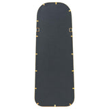 Simeon Antique Gold Metal Frame Full Length 51" Floor Mirror by Coaster at Eve Furniture