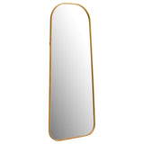 Simeon Antique Gold Metal Frame Full Length 51" Floor Mirror by Coaster at Eve Furniture