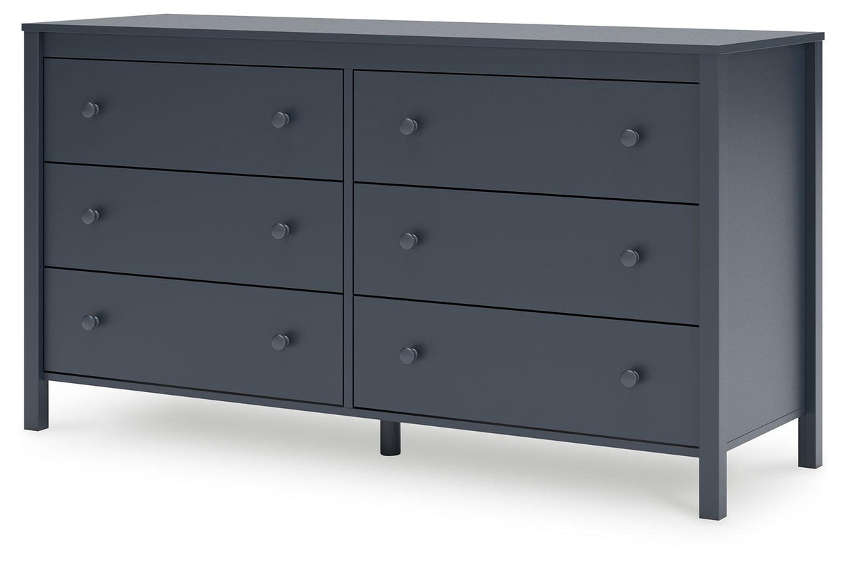 Simmenfort Navy Blue Dresser by Ashley at Eve Furniture