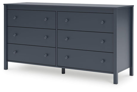 Simmenfort Navy Blue Dresser by Ashley at Eve Furniture