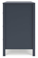 Simmenfort Navy Blue Dresser by Ashley at Eve Furniture