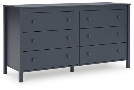 Simmenfort Navy Blue Dresser by Ashley at Eve Furniture