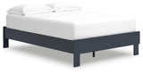 Simmenfort Navy Blue Full Platform Bed by Ashley at Eve Furniture