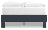 Simmenfort Navy Blue Youth Platform Base Bedroom Set by Ashley at Eve Furniture