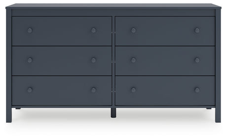 Simmenfort Navy Blue Youth Platform Base Bedroom Set by Ashley at Eve Furniture