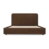 Simon Brown King Storage Bed by Moe's Home at Eve Furniture