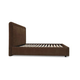 Simon Brown Queen Storage Bed by Moe's Home at Eve Furniture