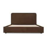 Simon Brown Queen Storage Bed by Moe's Home at Eve Furniture