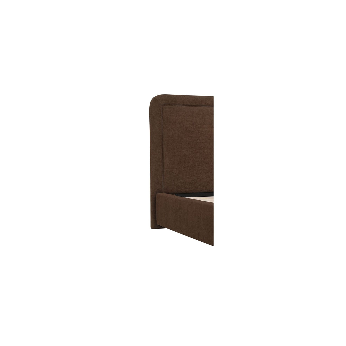 Simon Brown Queen Storage Bed by Moe's Home at Eve Furniture