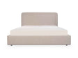 Simon Flecked Beige Queen Storage Bed