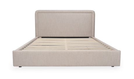 Simon King Storage Bed Flecked Beige by Moe's Home at Eve Furniture