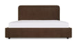 Simon Queen Storage Bed Brown by Moe's Home at Eve Furniture