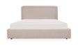Simon Queen Storage Bed Flecked Beige by Moe's Home at Eve Furniture