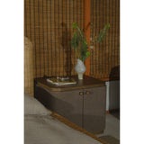 Simone Brown Nightstand by MOES at Eve Furniture