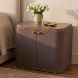 Simone Brown Nightstand by MOES at Eve Furniture
