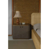 Simone Brown Nightstand by Moe's Home at Eve Furniture