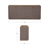 Simone Brown Sideboard by Moe's Home at Eve Furniture