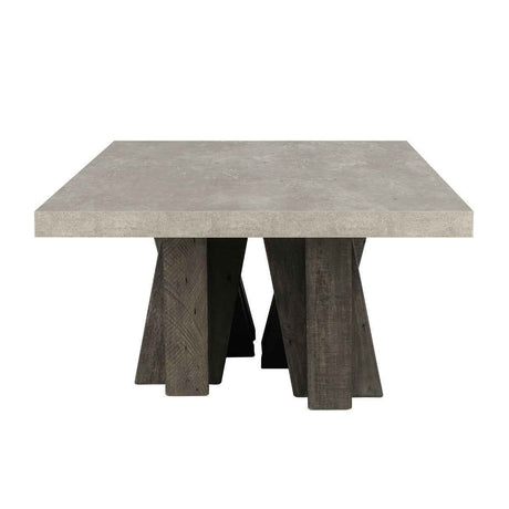Simone Coffee Table - Olive Brown/Antique Gray by Classic Home at Eve Furniture