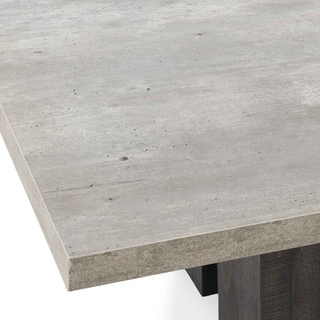 Simone Dining Table - Olive Brown/Antique Gray by Classic Home at Eve Furniture