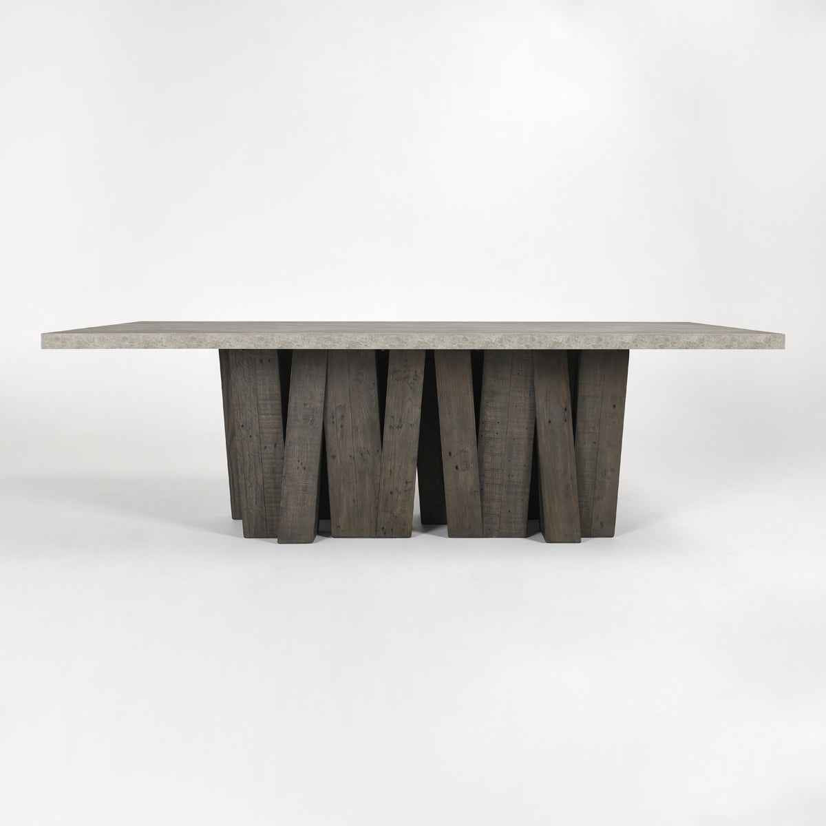 Simone Gray Dining Table by Classic Home at Eve Furniture