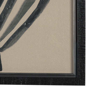 Simple Floral - Bloom by Mercana Studio Hand Embellished Textured Framed Art Photo Matted under Glas by Mercana at Eve Furniture