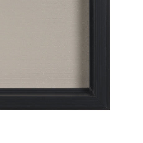 Simple Floral-Grow by Mercana Studio a Hand Embellished Textured Framed Art Print by Mercana at Eve Furniture