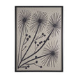 Simple Floral-Grow by Mercana Studio a Hand Embellished Textured Framed Art Print by Mercana at Eve Furniture