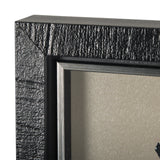 Simple Floral - Grow by Mercana Studio Hand Embellished Textured Framed Art Photo Matted under Glass by Mercana at Eve Furniture