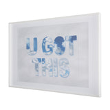 Simple Voice -This by Mercana Studio a Framed Art Print Matted under Glass by Mercana at Eve Furniture