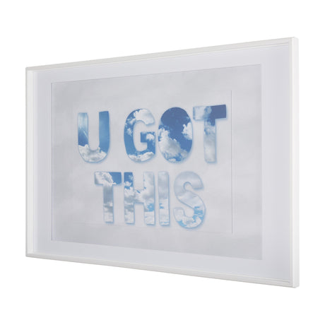 Simple Voice -This by Mercana Studio a Framed Art Print Matted under Glass by Mercana at Eve Furniture