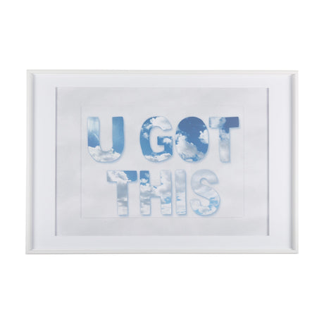 Simple Voice -This by Mercana Studio a Framed Art Print Matted under Glass by Mercana at Eve Furniture