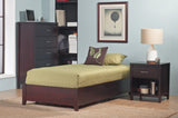Simple Wood California King Storage Bed in Espresso by Modus Furniture at Eve Furniture