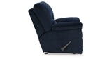 SimpleJoy Navy Recliner by Ashley at Eve Furniture