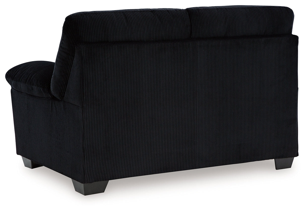 SimpleJoy Onyx Loveseat