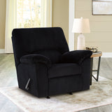 SimpleJoy Onyx Recliner by Ashley at Eve Furniture